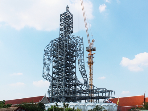 Internal Structure of Giant Buddha Statue