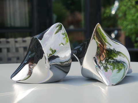 Cast Stainless Steel Gift Sculpture-A Pulsing Heart