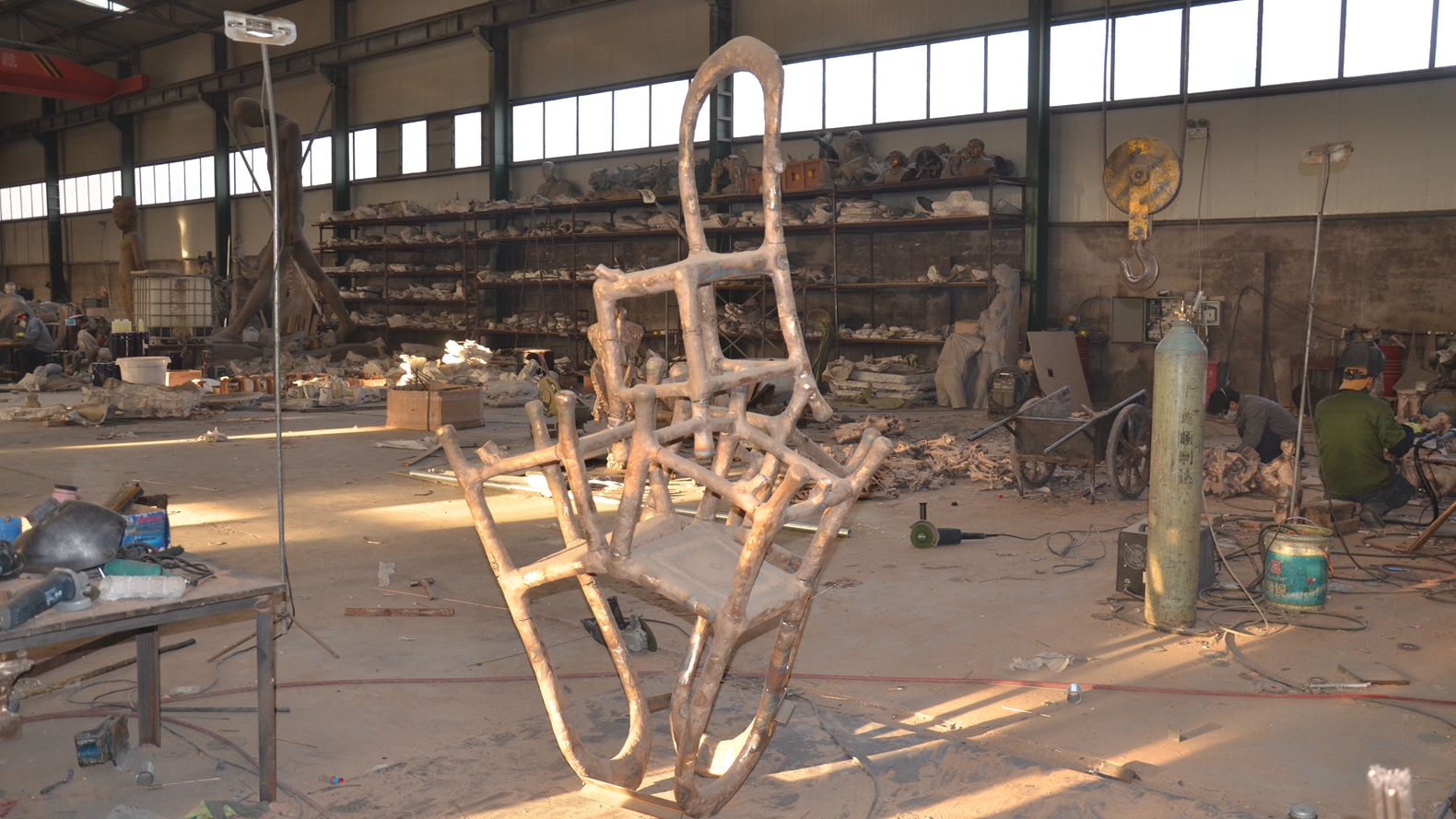 Loyalty_Sino Sculpture Group Beijing, Custom stainlesss steel sculpture