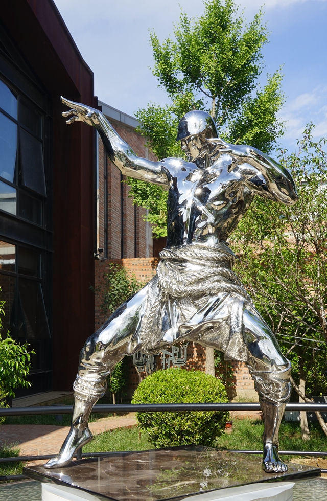 Ancient Warrior Statue